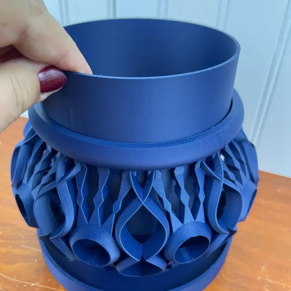 The Lyren Planter Pot & Orchid Pot Hybrid, Orchid Planter with Flower Pot - Picture 5 of 10